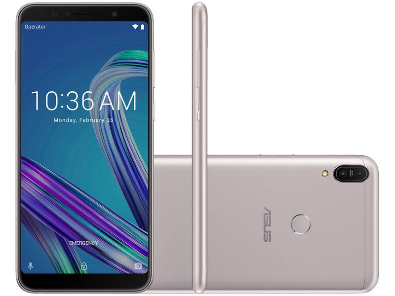 ZenFone Max Pro（M1）32GB SIMフリー Android15 Smartphone Asus ZenFone Max Pro (M1) 32GB Prata 4G - 3GB RAM Tela